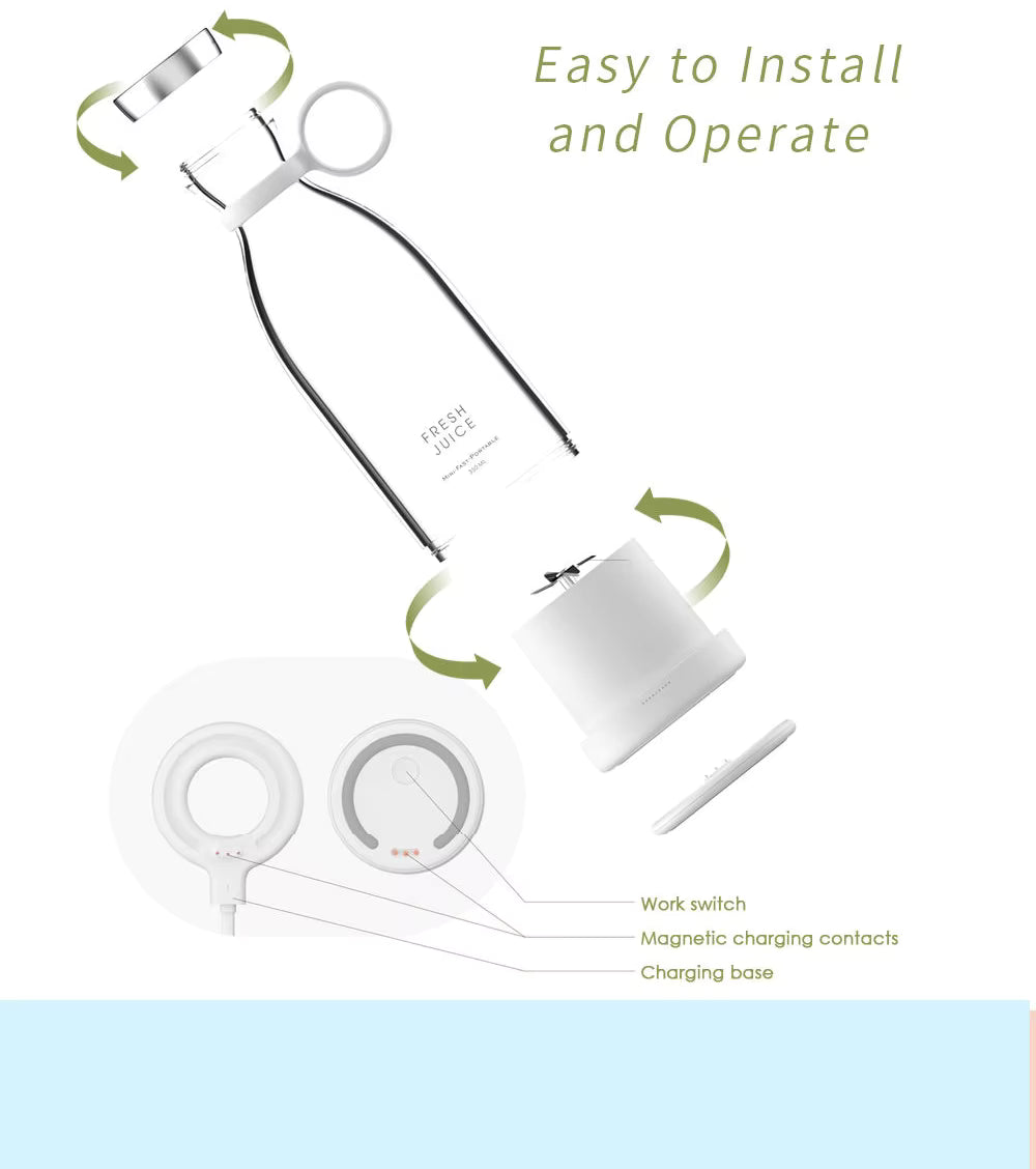 Travel Portable Mini Juice Blender
